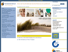 Tablet Screenshot of nordseeklinik-borkum.de